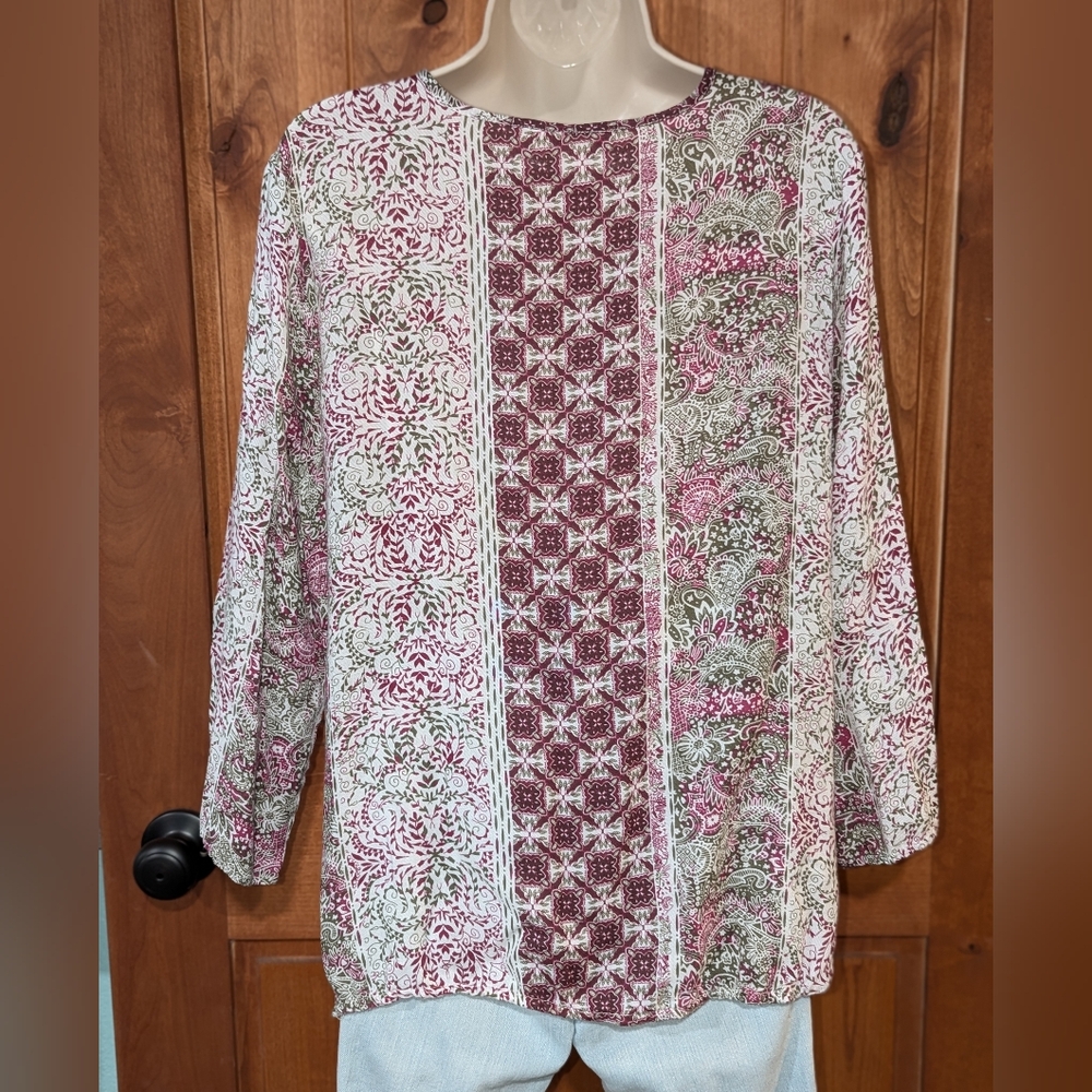 Tantrums Multicolor Patterned Blouse - Picture 5 of 9